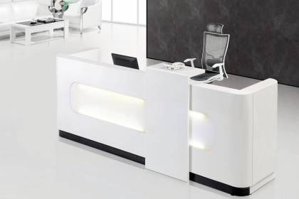 現代時尚烤漆前臺