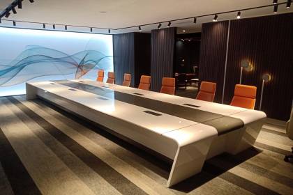 時(shí)尚烤漆會(huì)議臺(tái) ML-GZ2402